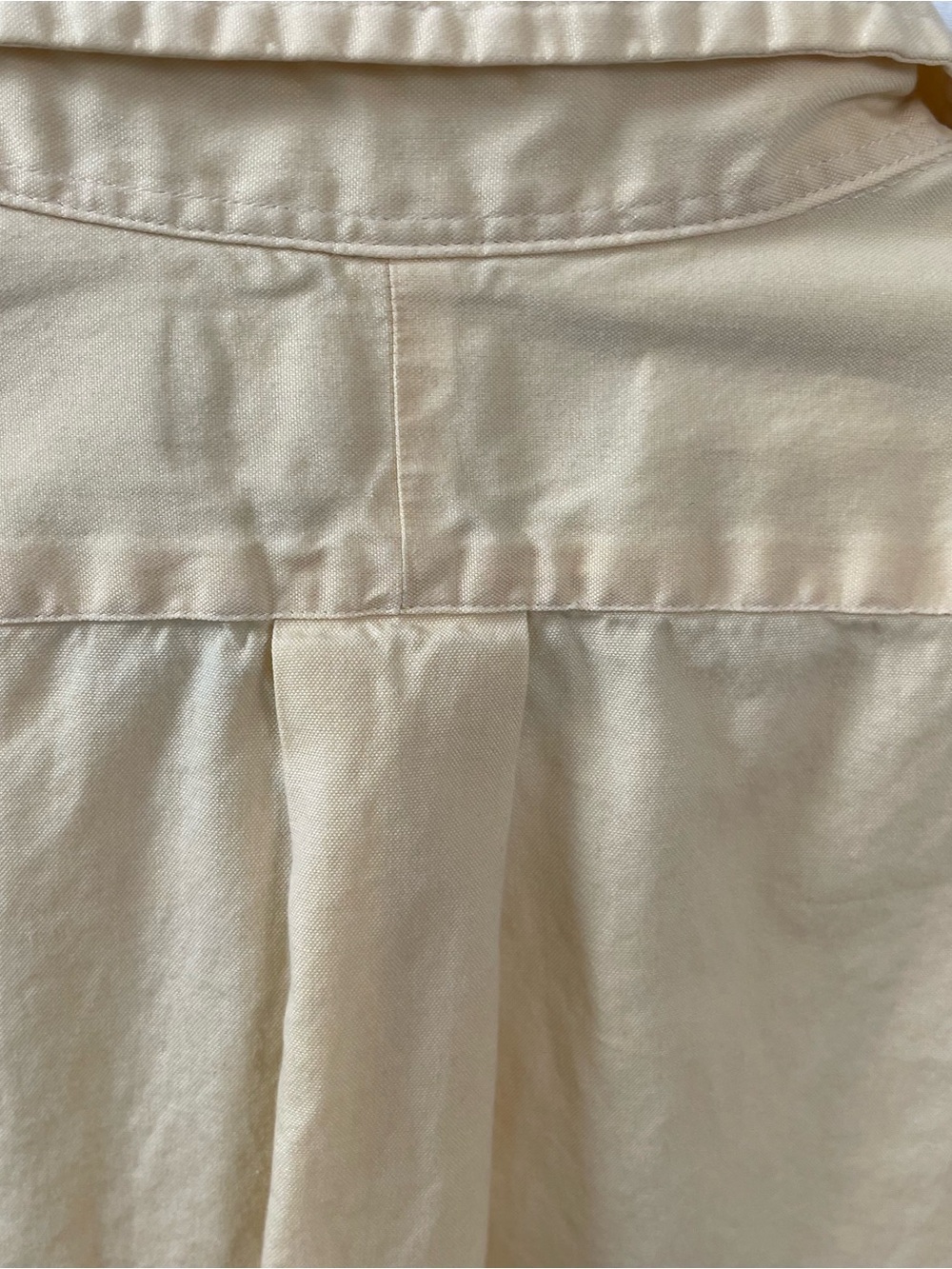 Ralph Lauren XL men’s Butter Yellow Button-Down Oxford classic fit shirt - Picture 5 of 7